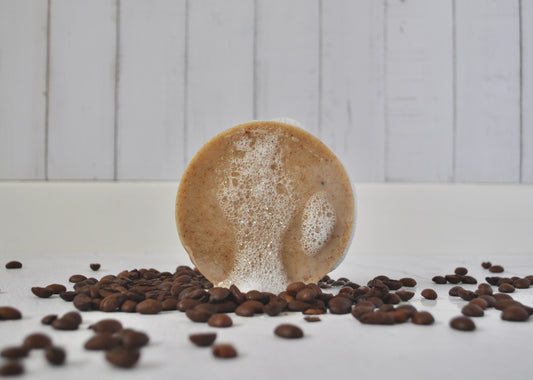 Coffee Scrub - Handmade Soap - honeyandglow-com