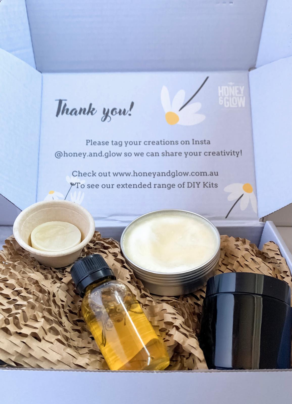 DIY Kit - Soothing Chamomile & Shea Salve - honeyandglow-com