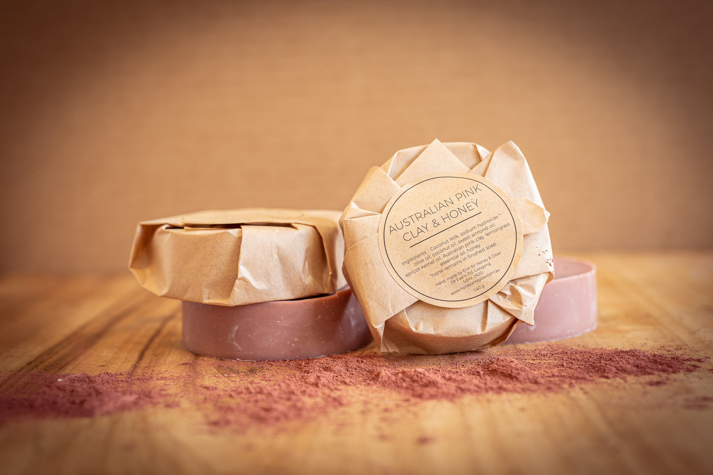 Australian Pink Clay Handmade Soap