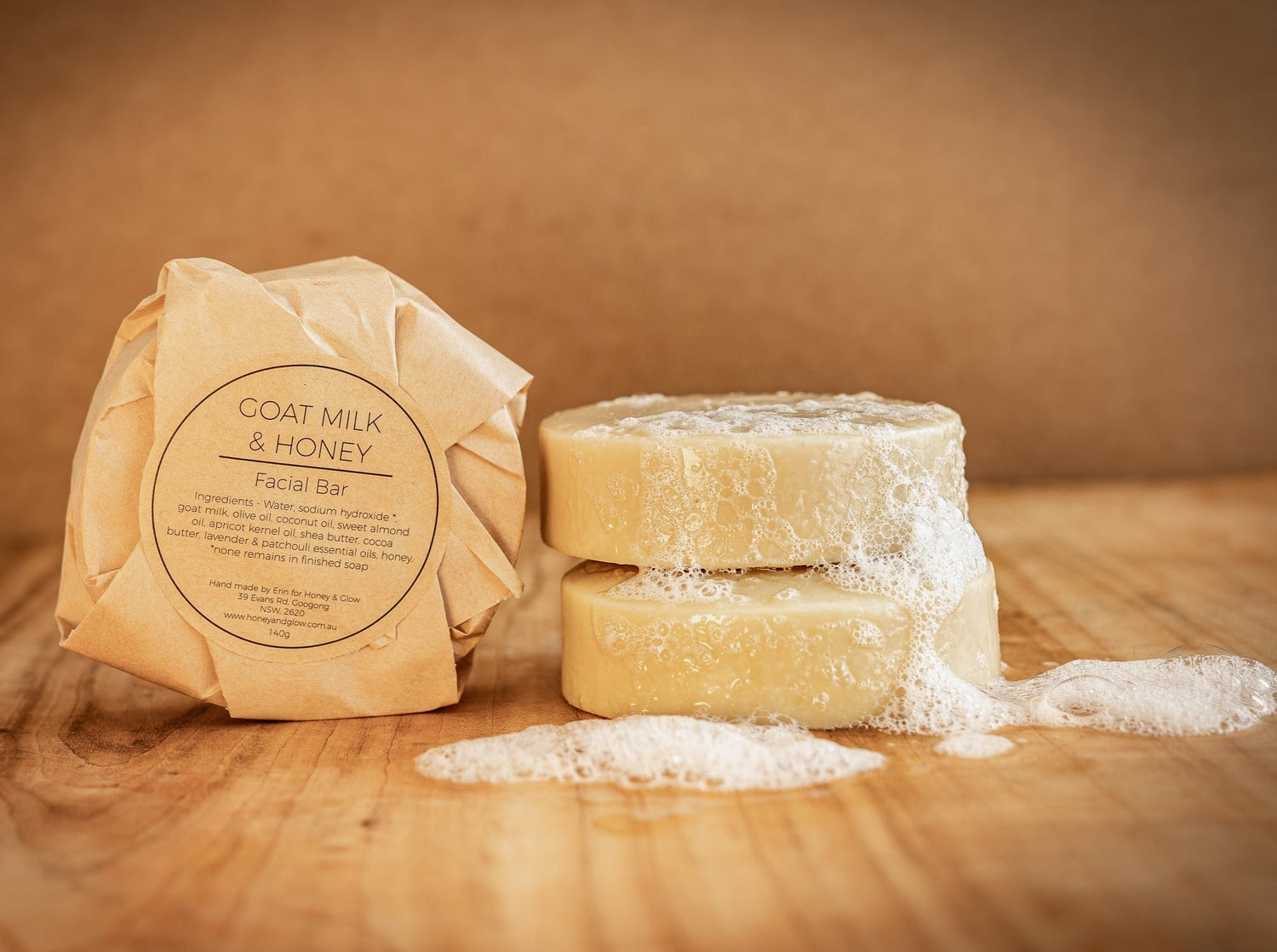 Goat Milk & Honey Handmade Soap - honeyandglow-com
