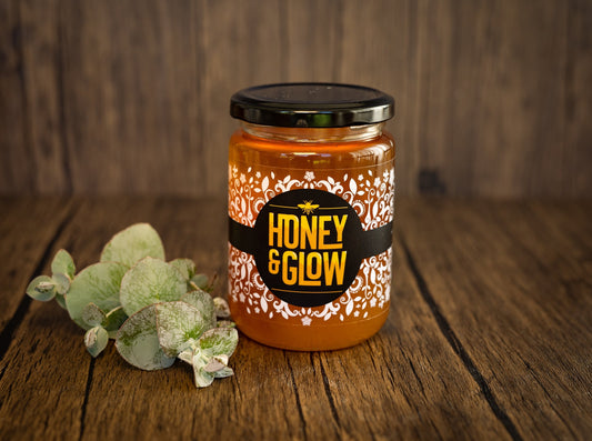 Raw Honey 450g - honeyandglow-com