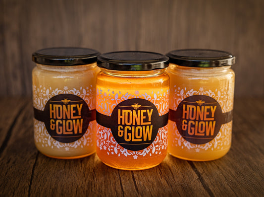 Raw Honey 450g - honeyandglow-com